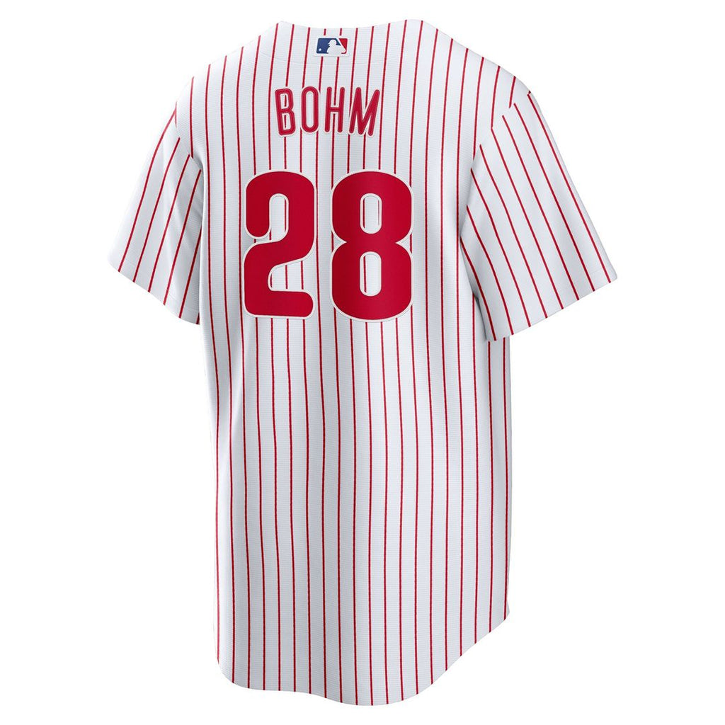 Philadelphia Phillies Alec Bohm Home Replica Jersey - White