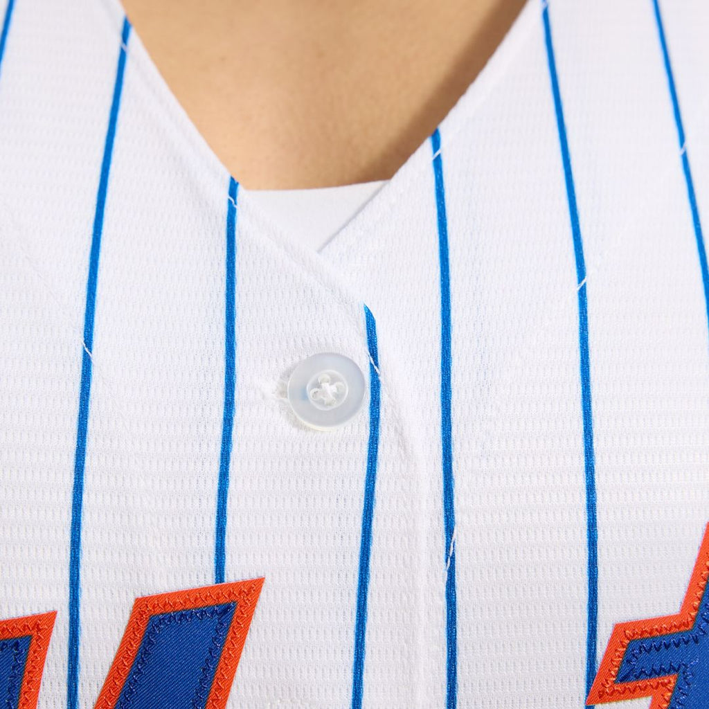 New York Mets Women's Home Replica Team Jersey - White