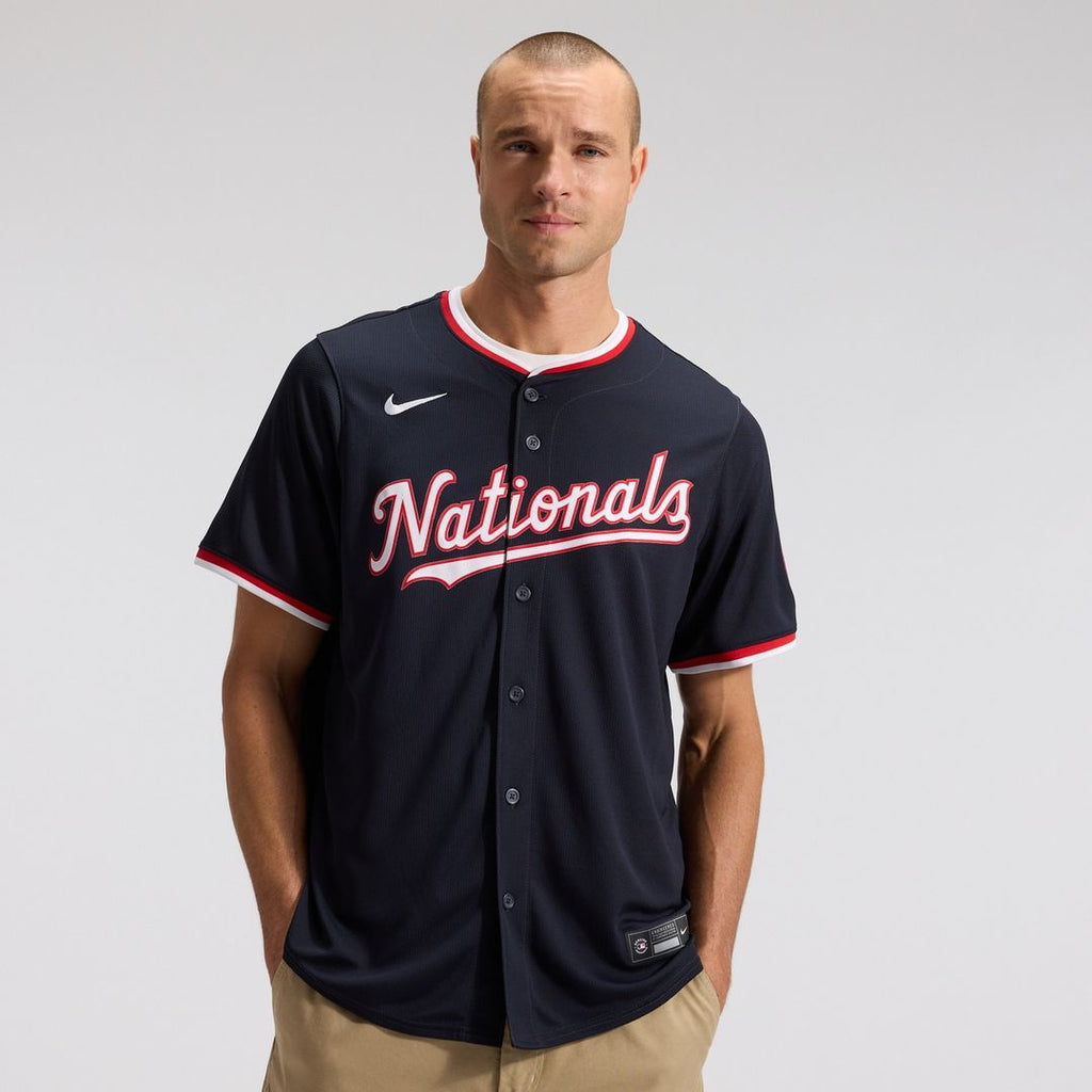 Washington Nationals James Wood Alternate Limited Jersey - Navy