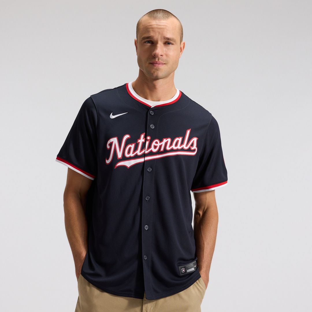 Washington Nationals James Wood Alternate Limited Jersey - Navy