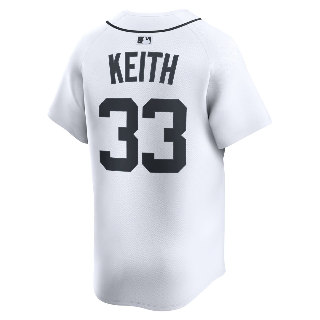 Detroit Tigers Colt Keith Home Limited Jersey - White