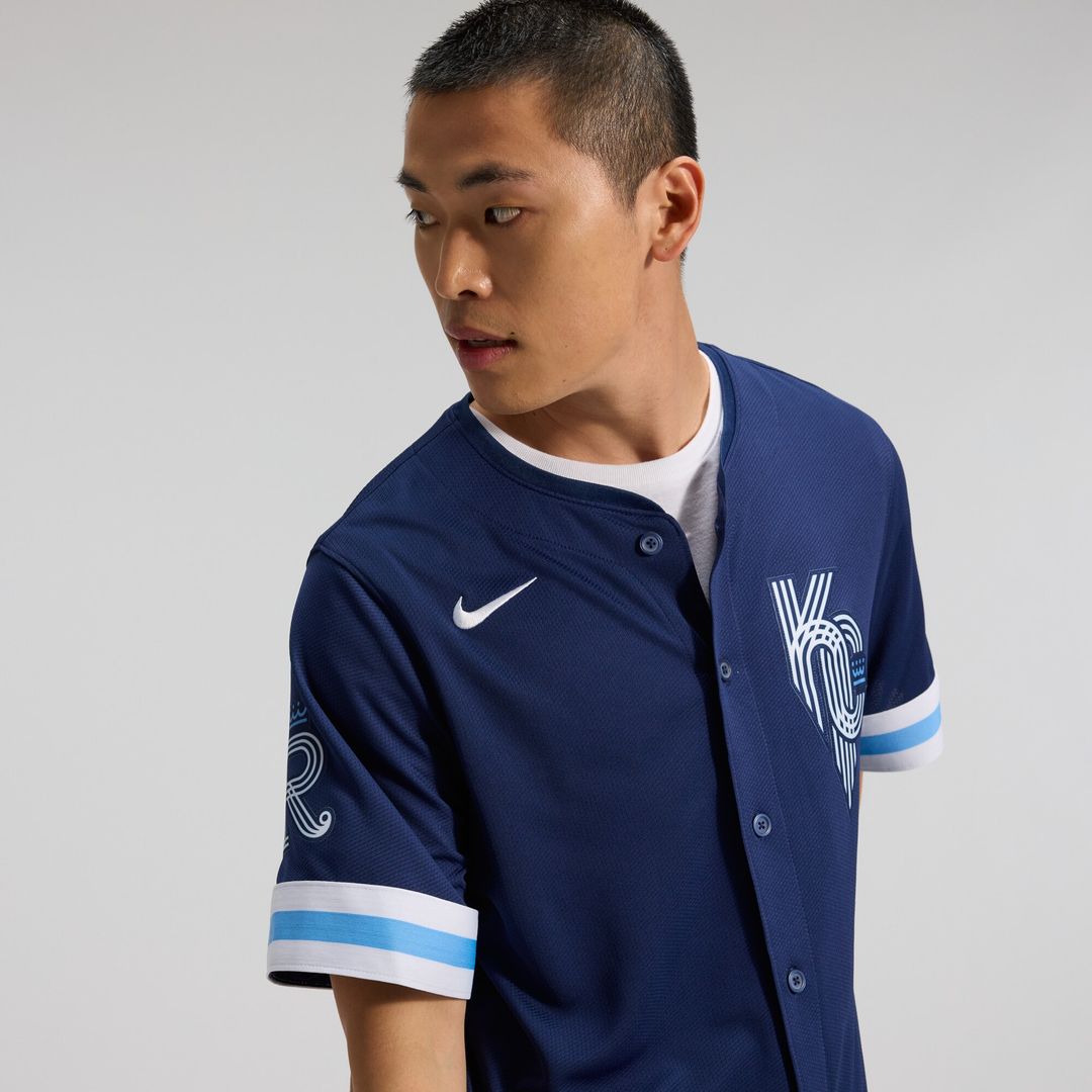 Kansas City Royals City Connect Limited Jersey - Navy