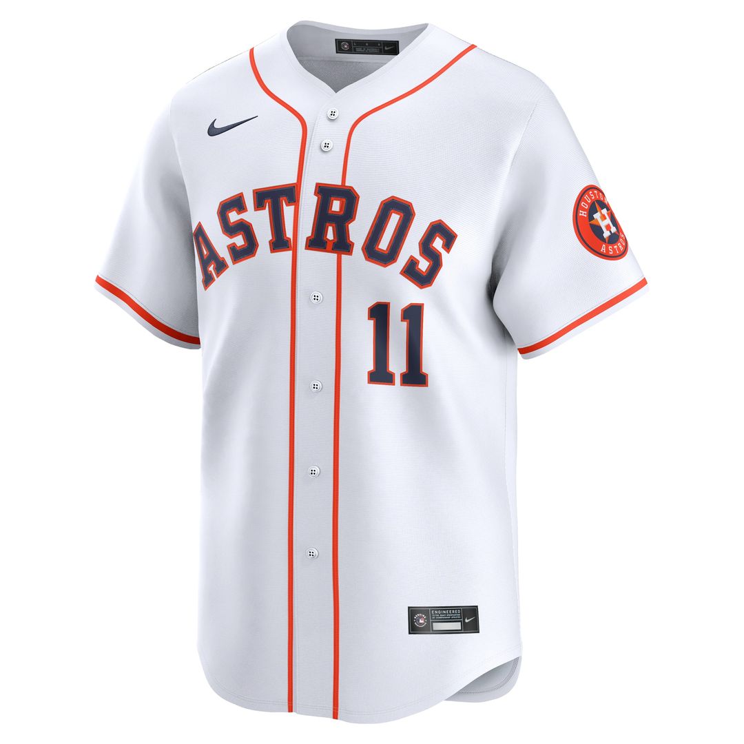 Houston Astros Cam Smith #11 Home Limited Jersey - White