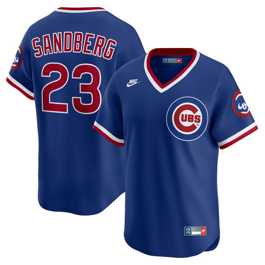 Chicago Cubs Ryne Sandberg Throwback Cooperstown Limited Jersey - Royal