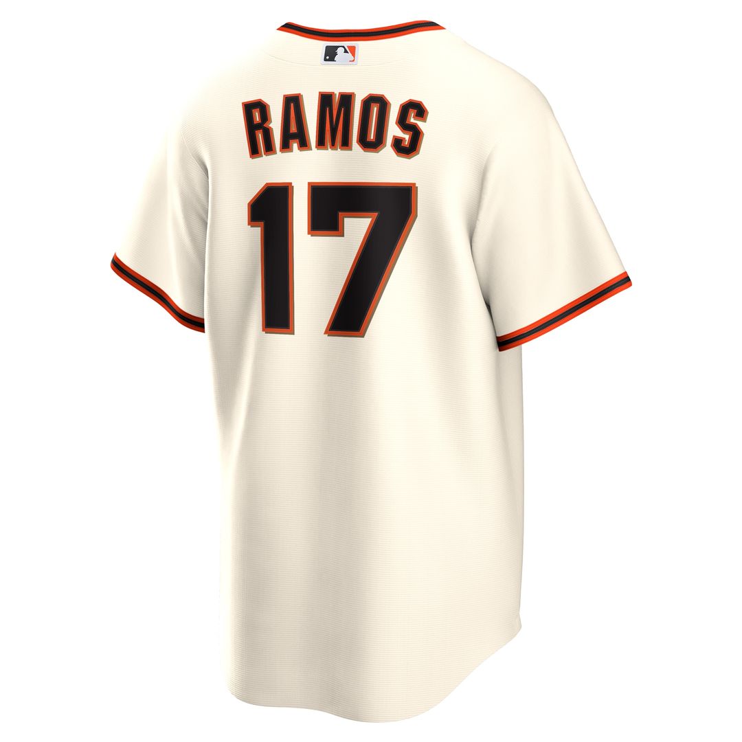 San Francisco Giants Heliot Ramos Home Replica Jersey - Cream