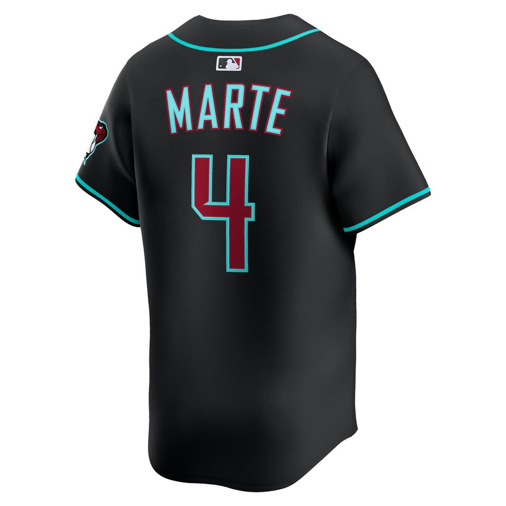 Arizona Diamondbacks Ketel Marte Alternate Limited Jersey - Black
