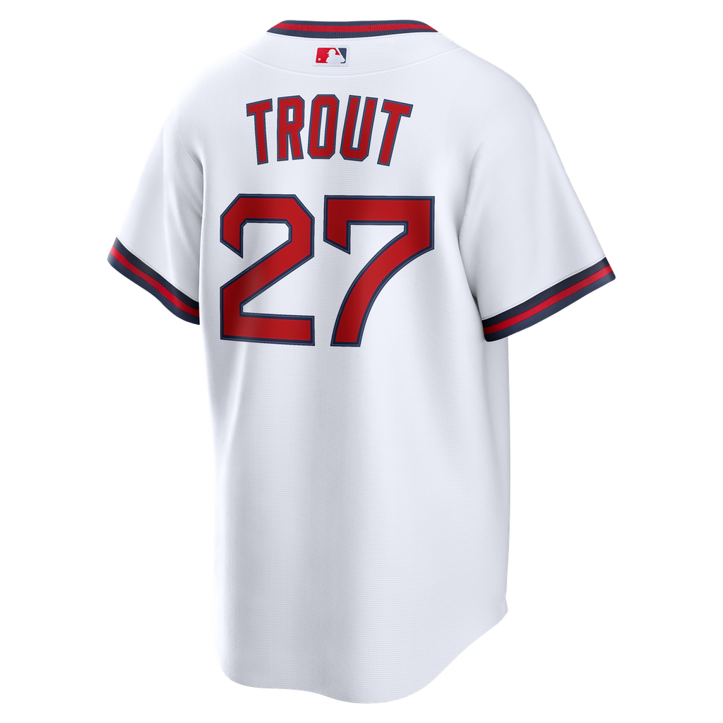 Los Angeles Angels Mike Trout Alternate Replica Jersey - White