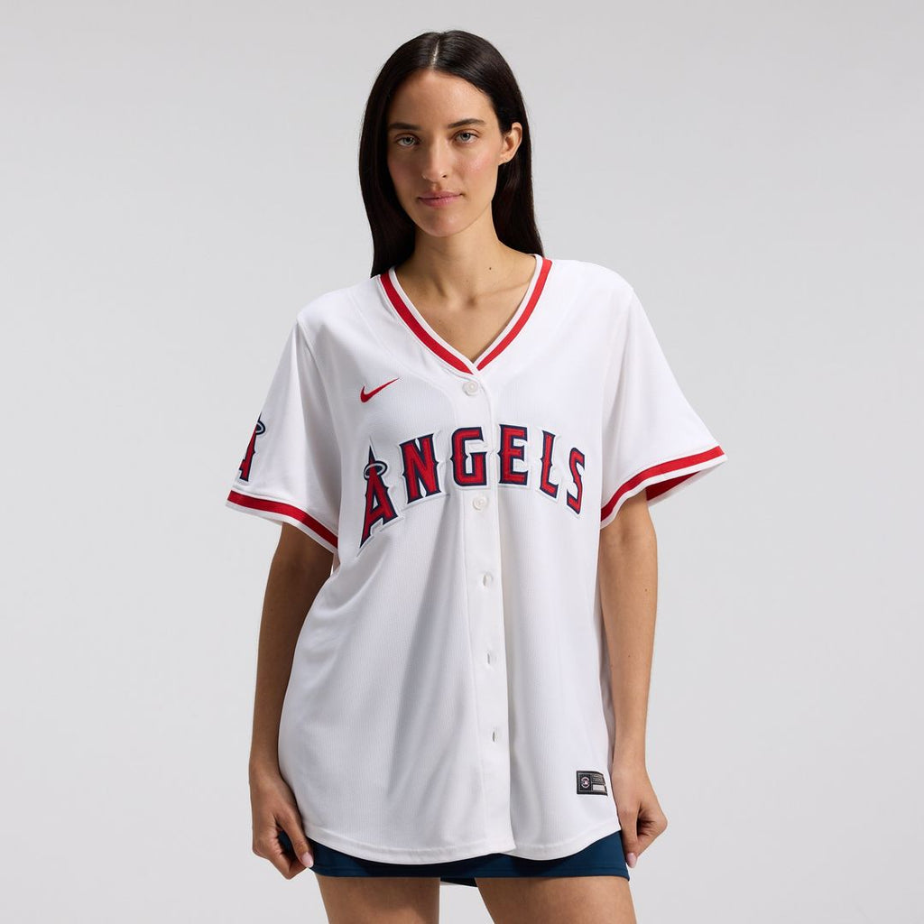 Los Angeles Angels Women's Home Limited Jersey - White