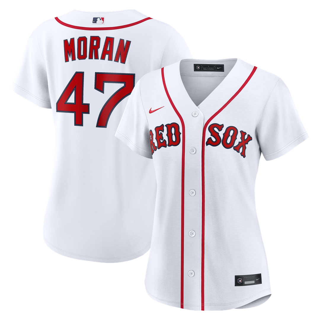 Boston Red Sox Jovani Moran Women's Home Replica Jersey - White