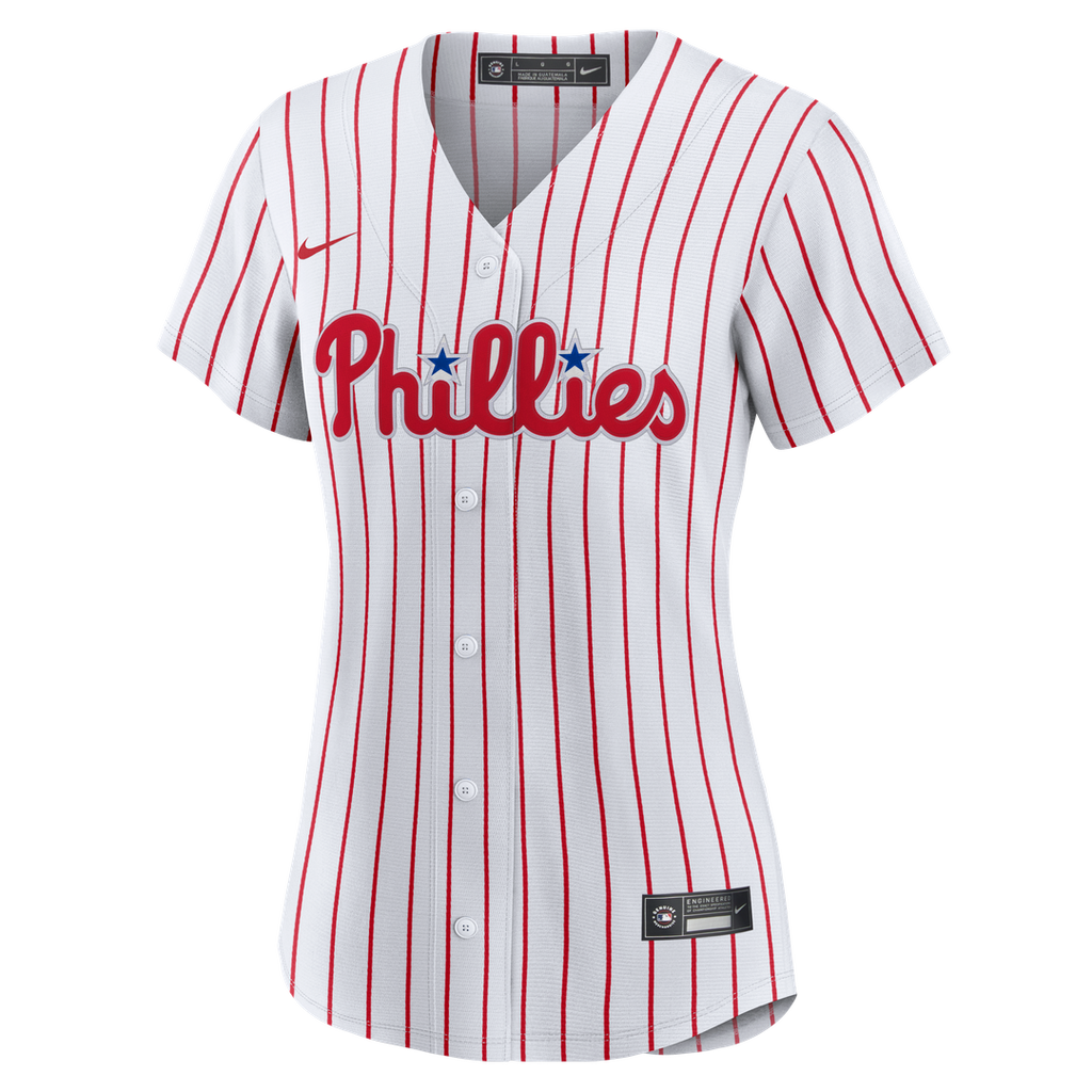 Philadelphia Phillies Women's Home Replica Team Jersey - White