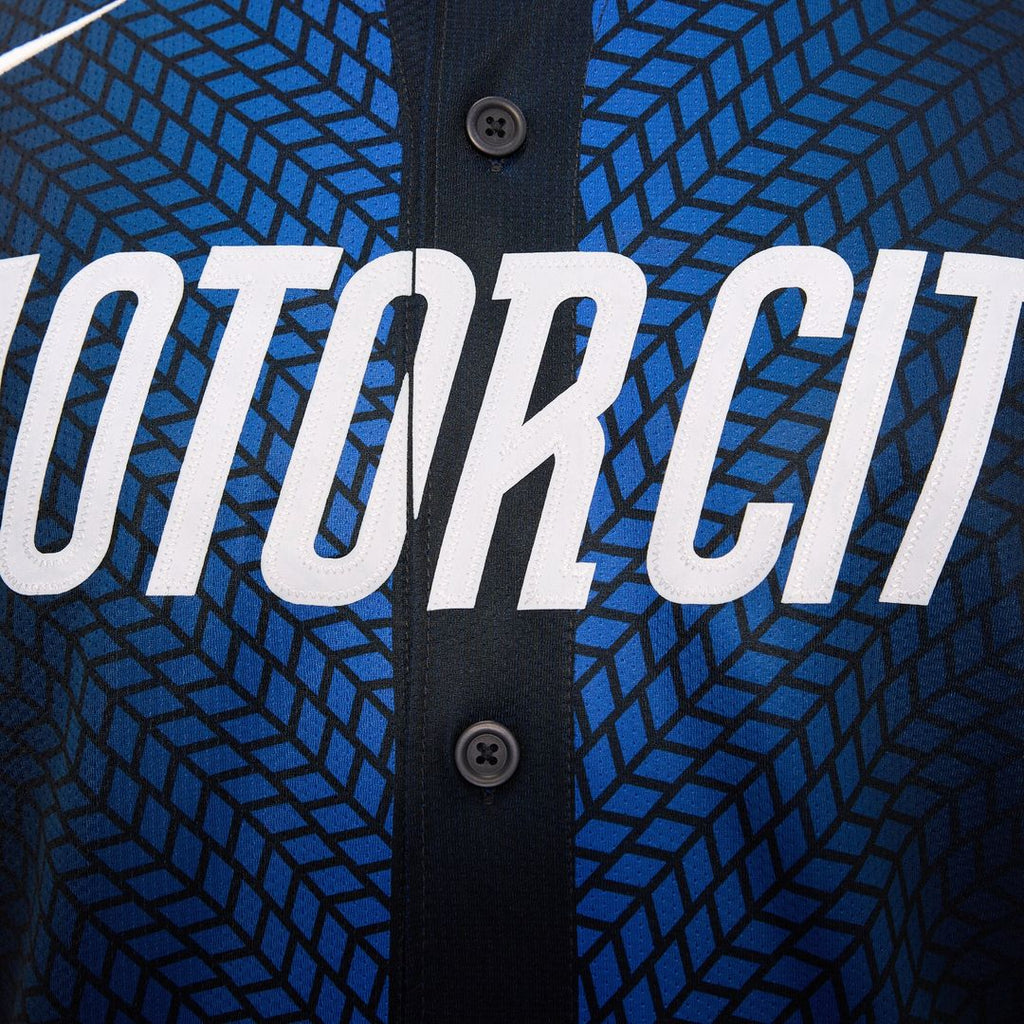 Detroit Tigers City Connect Limited Jersey - Blue