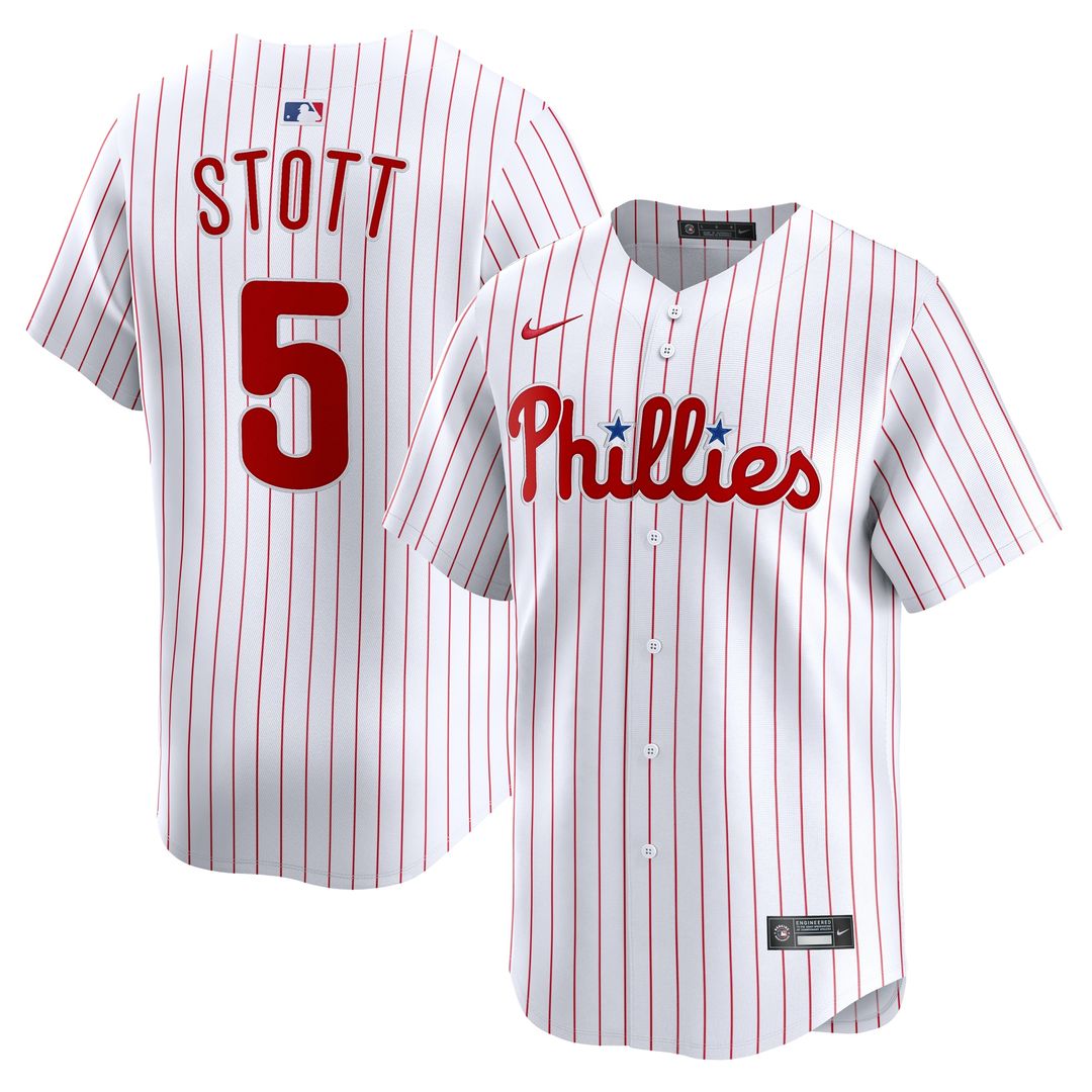 Philadelphia Phillies Bryson Stott Home Limited Jersey - White