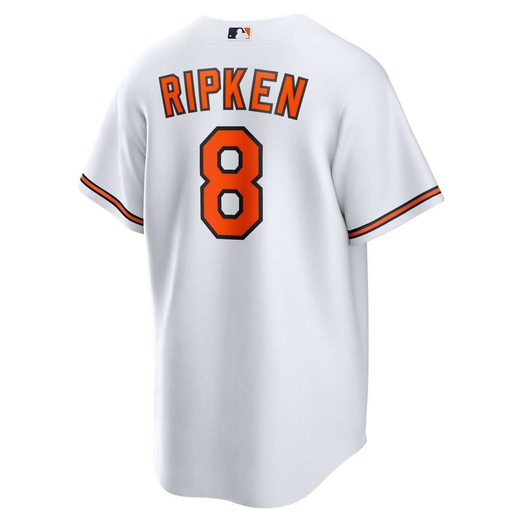 Baltimore Orioles Cal Ripken Jr. Home Retired Replica Jersey - White