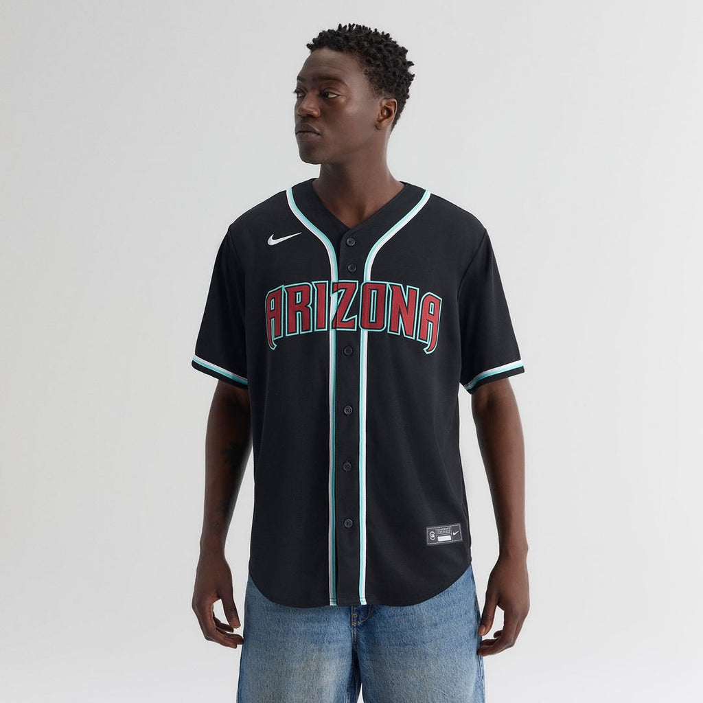 Arizona Diamondbacks Fashion Replica Black Out Jersey
