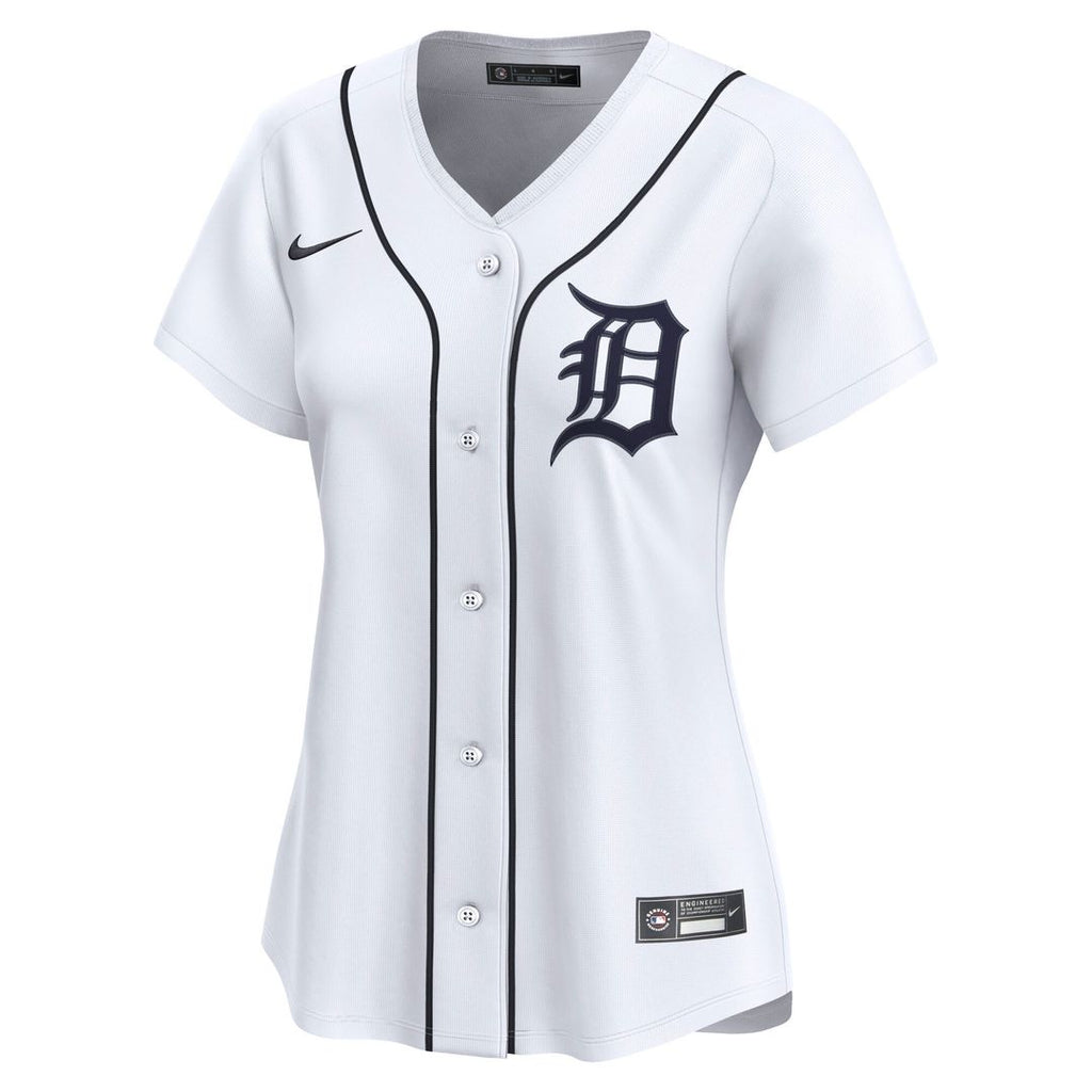 Detroit Tigers Women's Home Limited Jersey - White