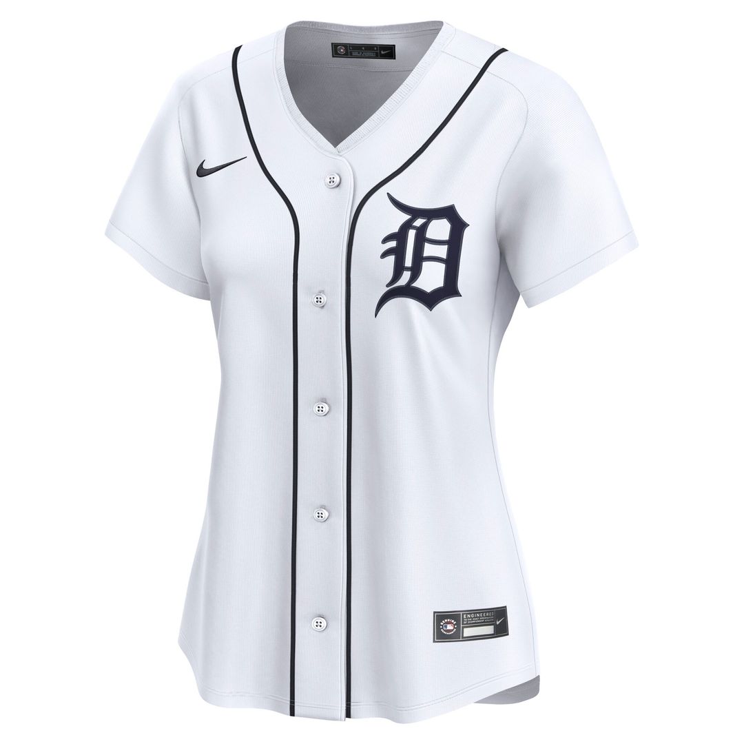 Detroit Tigers Women's Home Limited Jersey - White