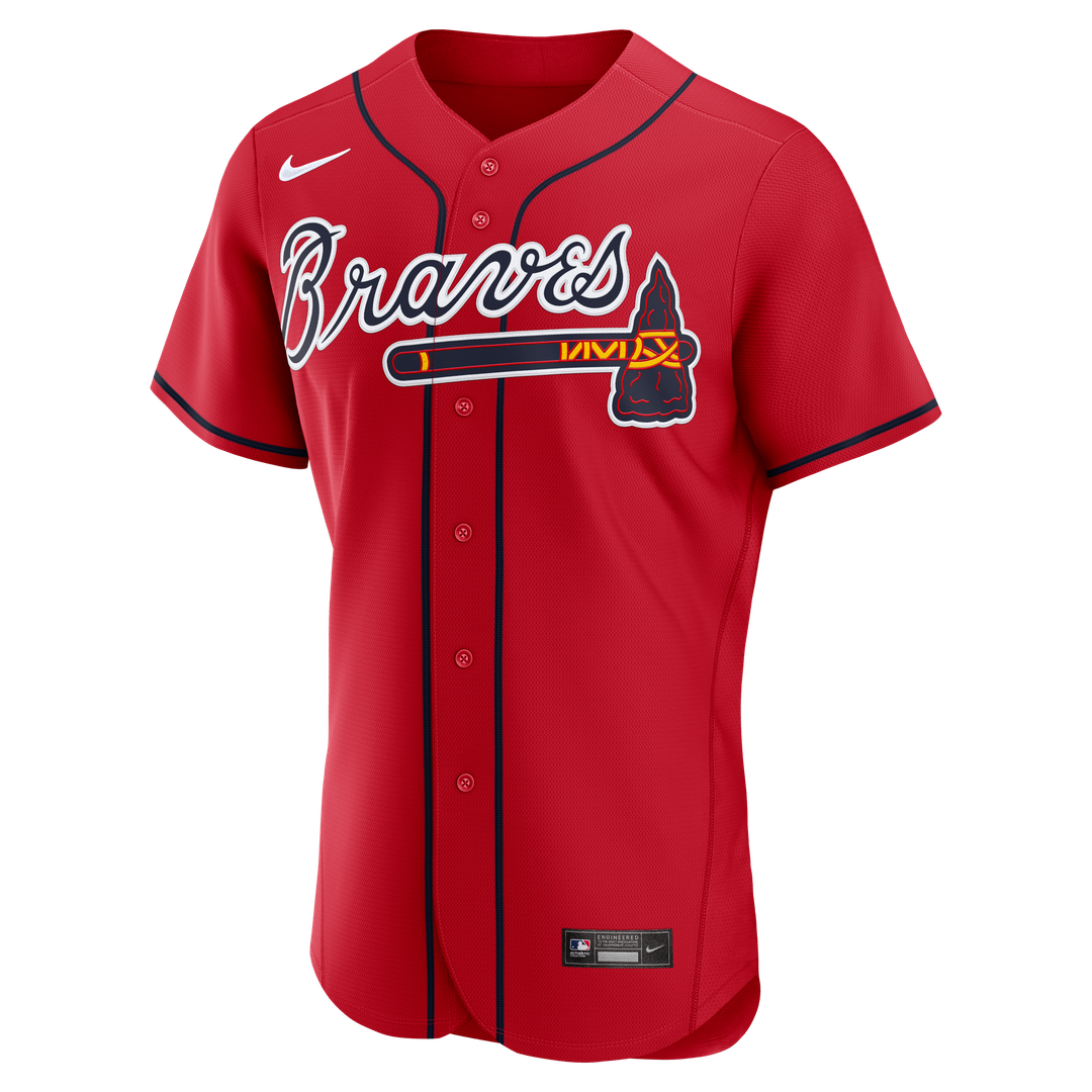Atlanta Braves Drake Baldwin Alternate Awards Authentic Jersey - Navy