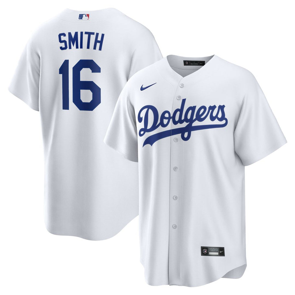 Los Angeles Dodgers Will Smith Home Replica Jersey - White
