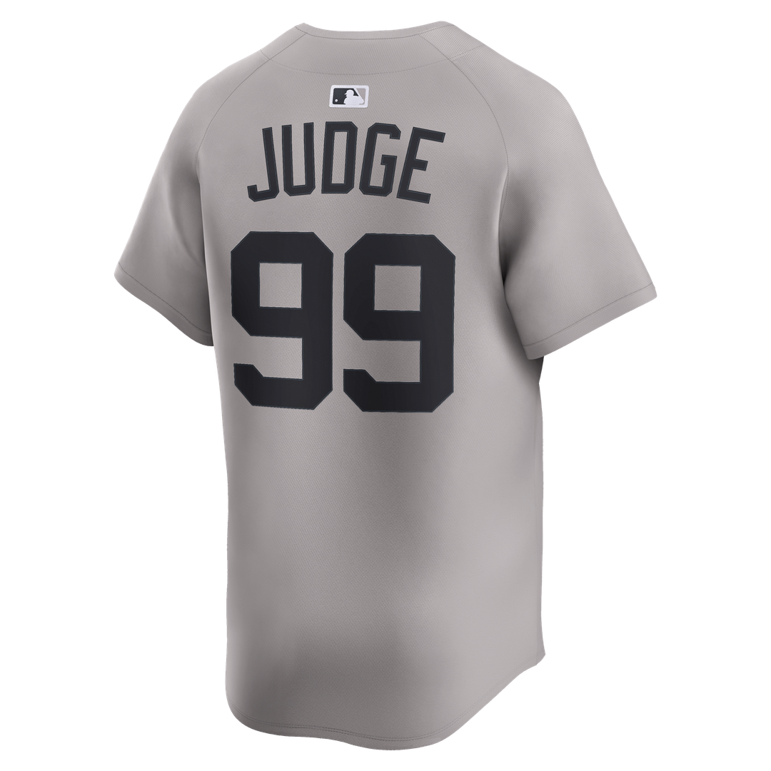 New York Yankees Aaron Judge Road Limited Jersey - Gray