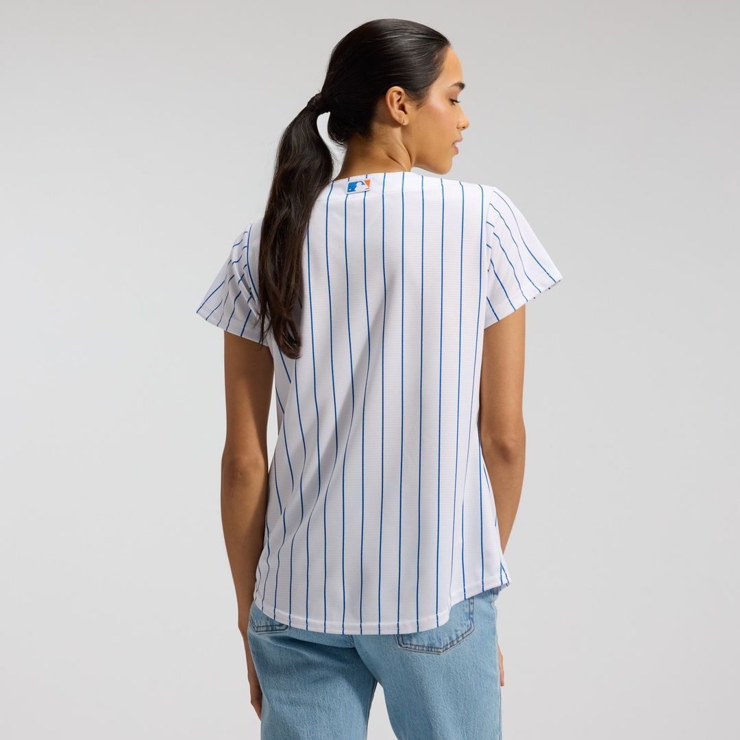 New York Mets Women's Home Replica Team Jersey - White