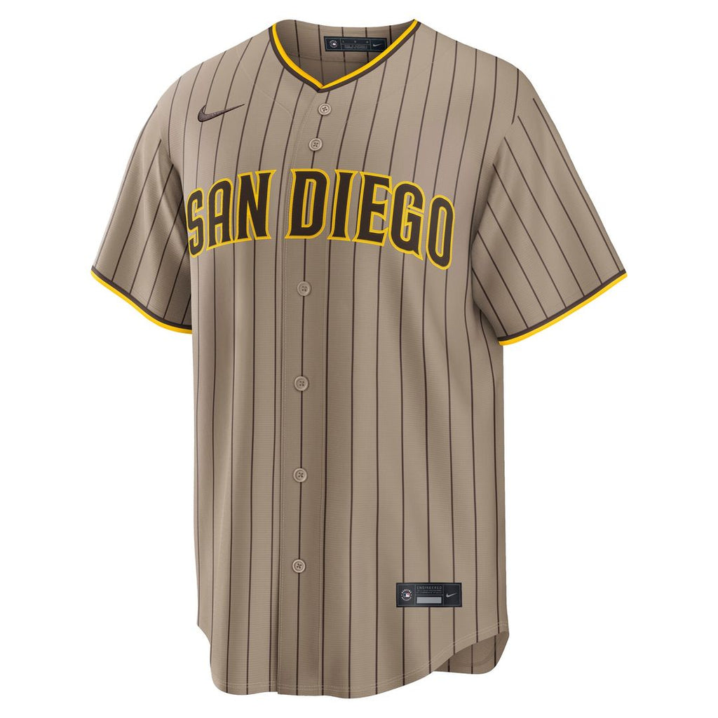 San Diego Padres Alternate Replica Jersey - Sand