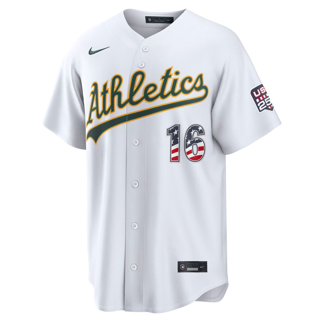 Athletics Nick Kurtz USA 250 Fourth of July Home Stadium Jersey - White