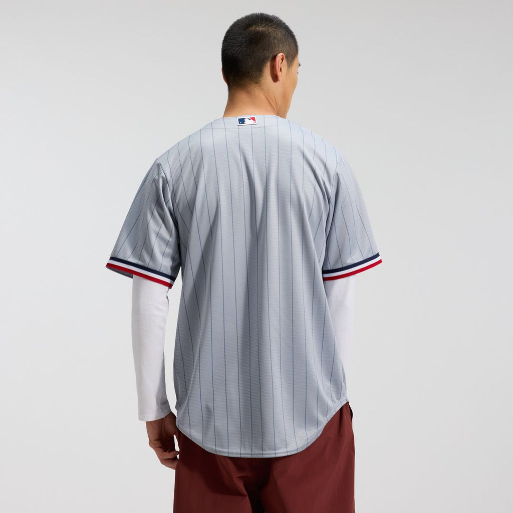 Minnesota Twins Road Replica Team Jersey - Gray