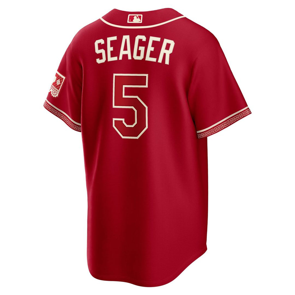 Texas Rangers Corey Seager 2026 City Connect Stadium Jersey - Red