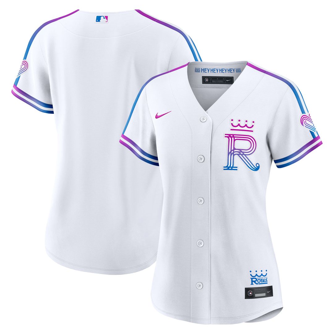 Kansas City Royals Women's 2026 City Connect Stadium Jersey - White