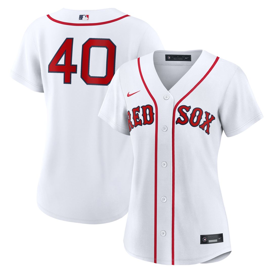 Boston Red Sox Willson Contreras Women's Home Replica Jersey - White