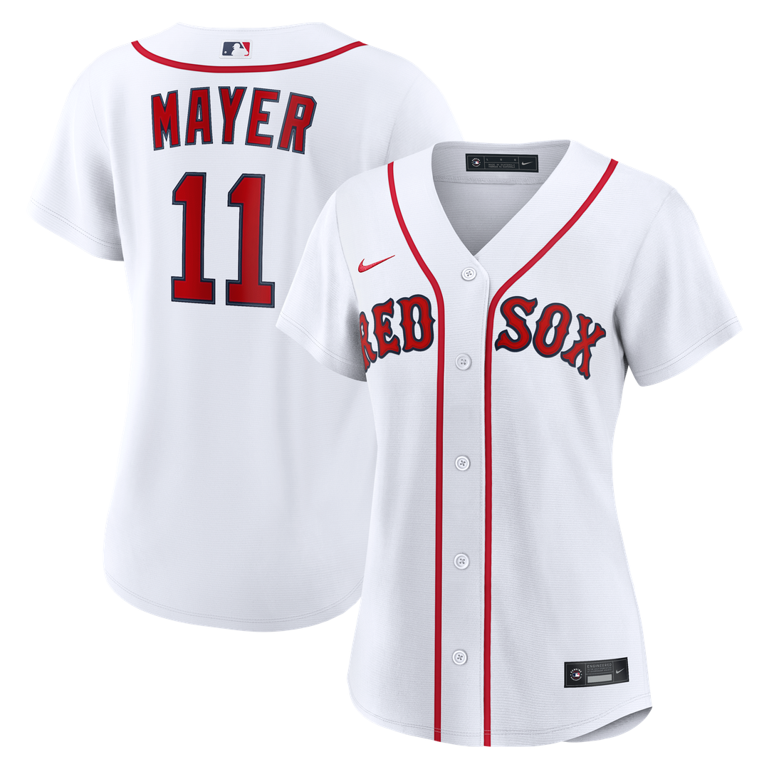 Boston Red Sox Marcelo Mayer Women's Home Replica Jersey - White