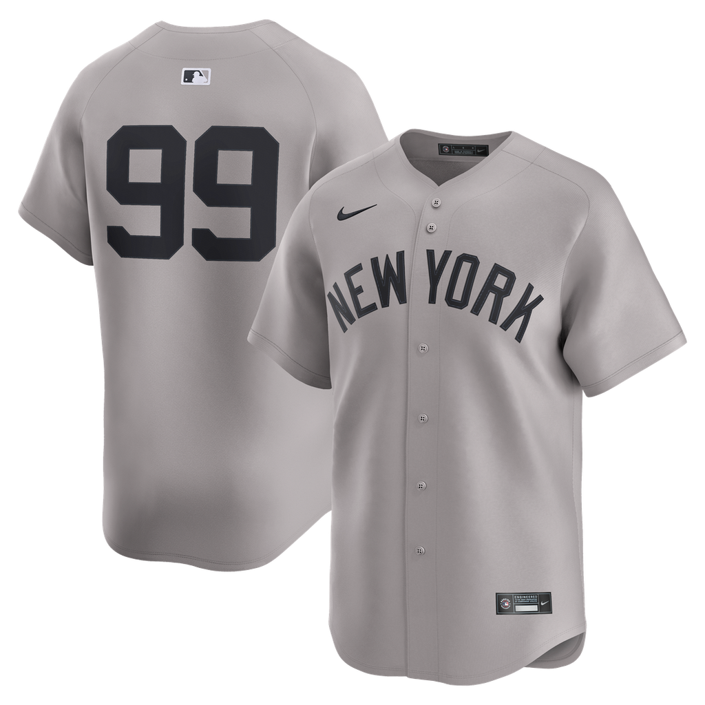 New York Yankees Aaron Judge Road Limited Jersey - Gray