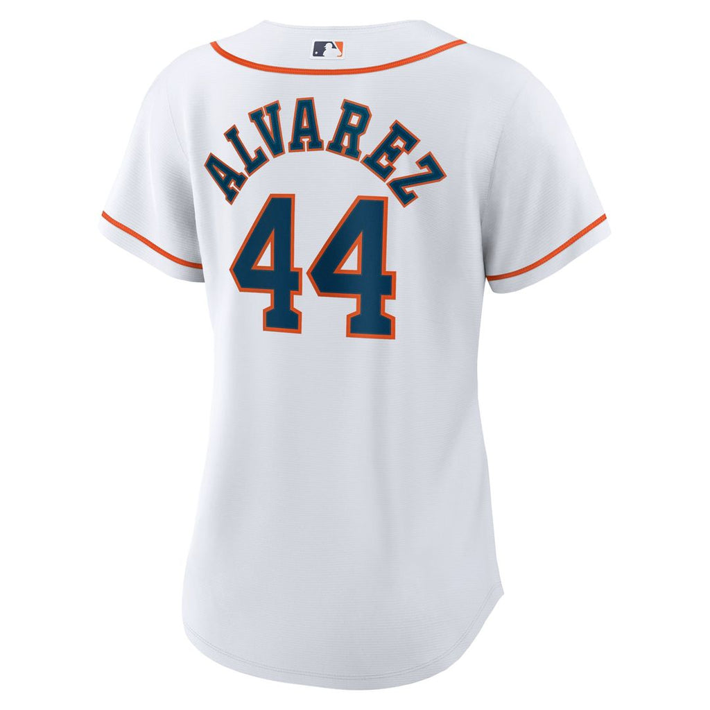 Houston Astros Yordan Alvarez Women's Home Replica Jersey - White