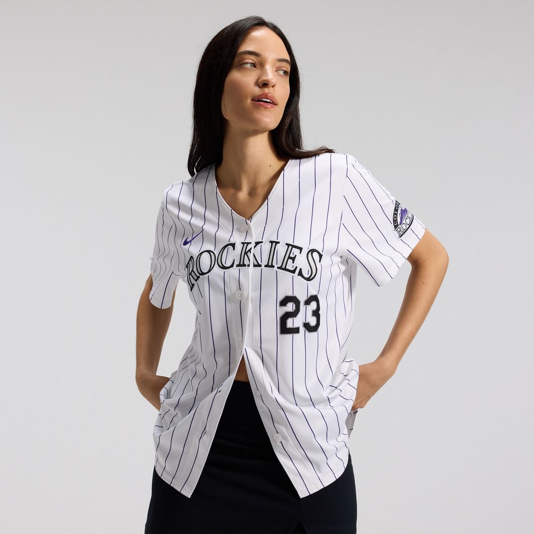 Colorado Rockies Kris Bryant Women's Home Limited Jersey - White