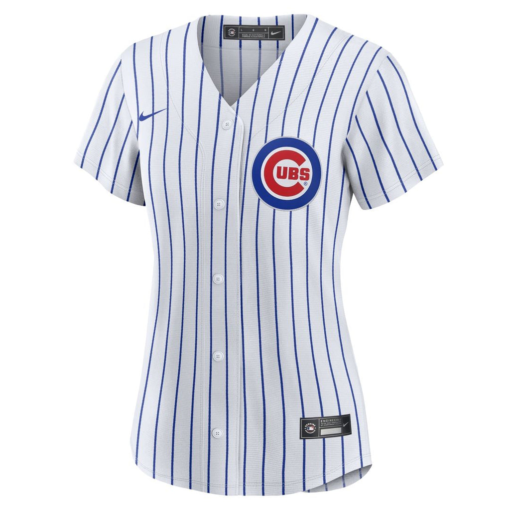Chicago Cubs Women's Home Replica Team Jersey - White