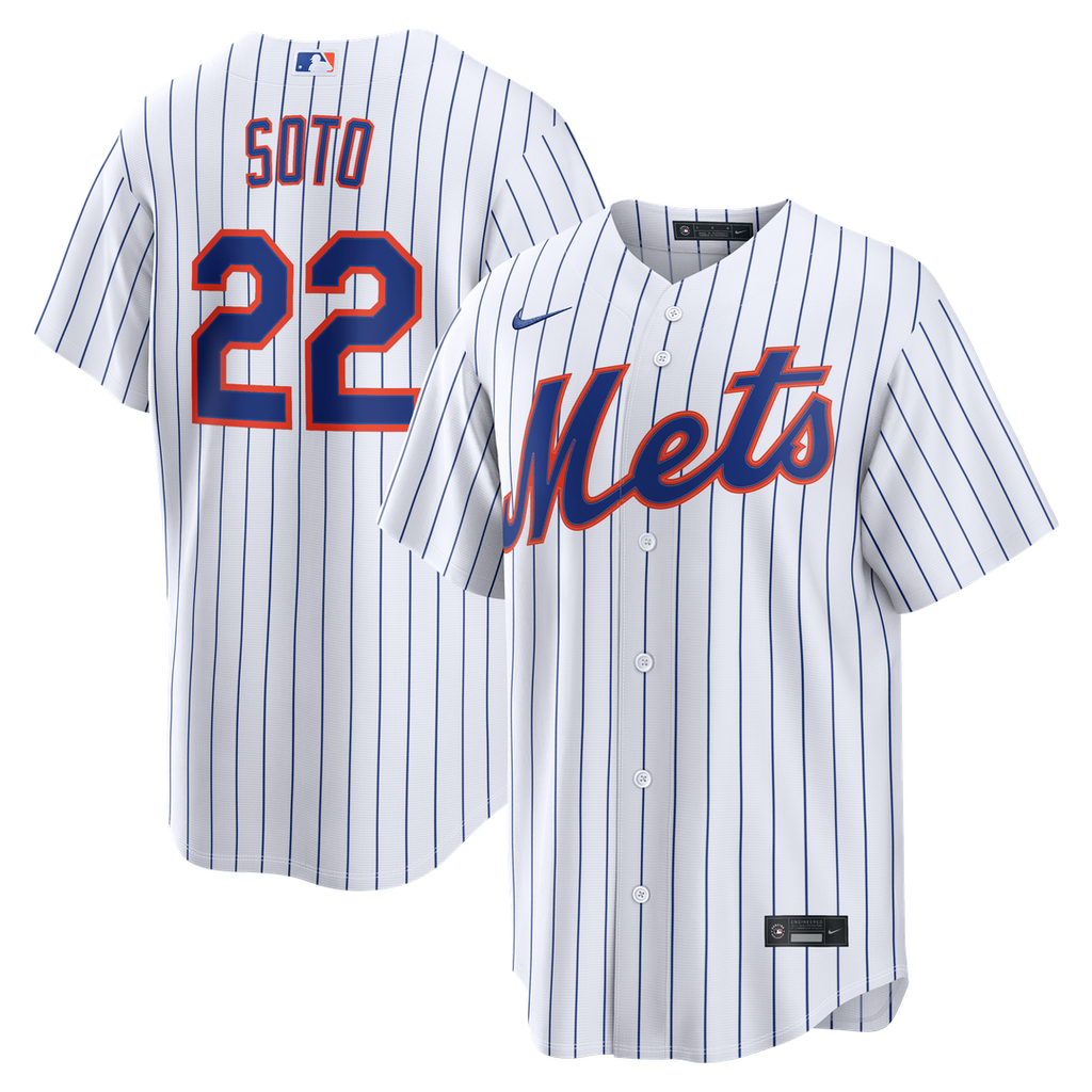 New York Mets Juan Soto Home Replica Jersey - White