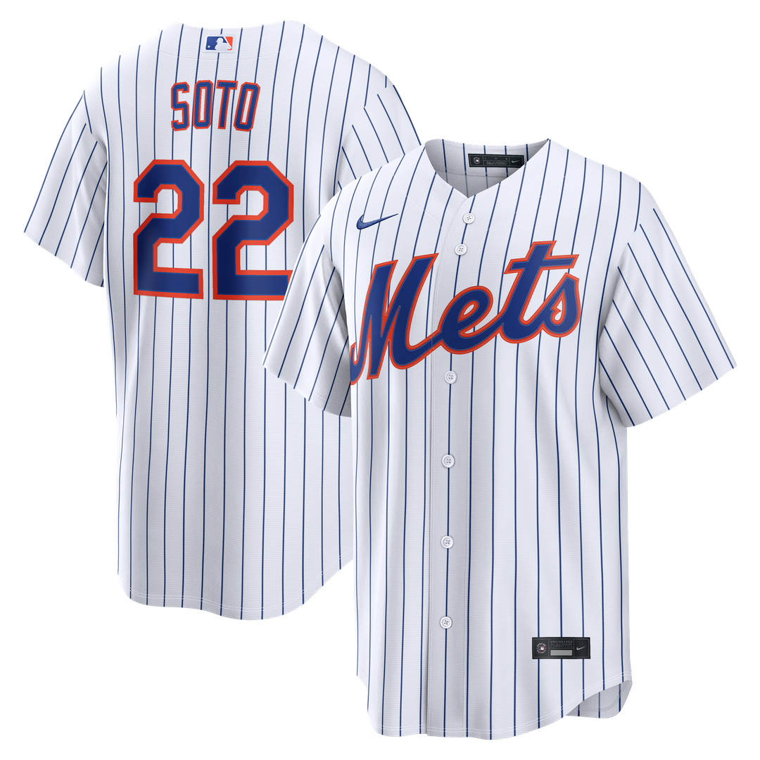 New York Mets Juan Soto Home Replica Jersey - White
