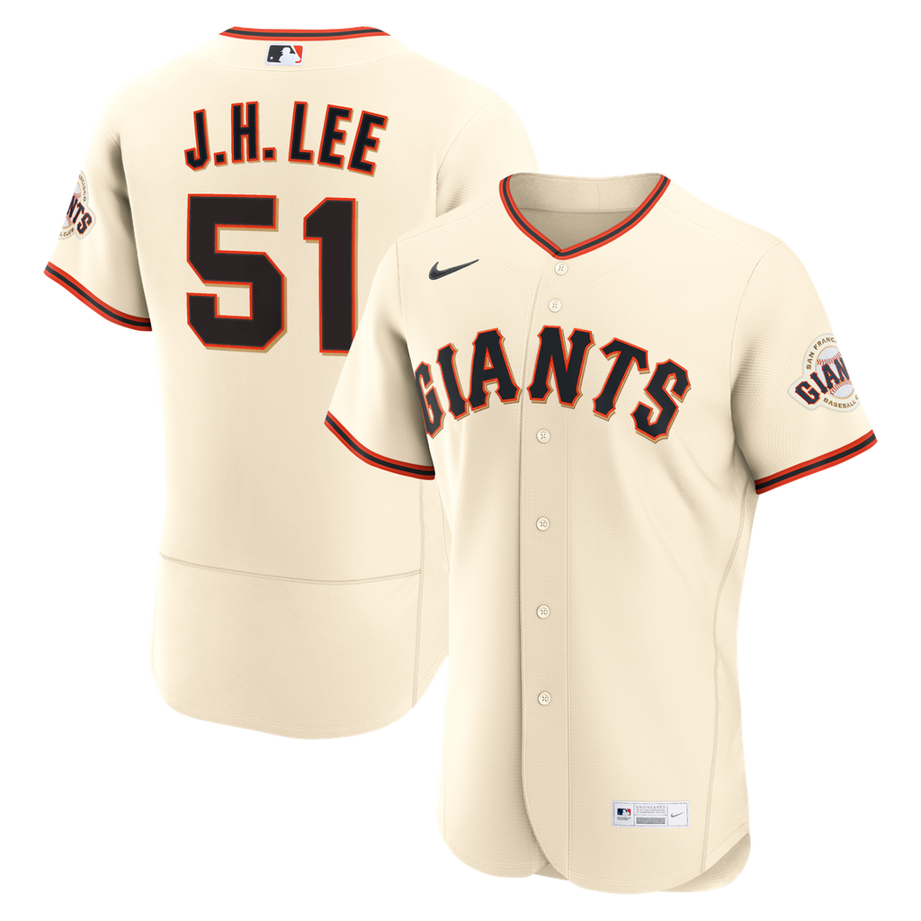 San Francisco Giants Jung Hoo Lee Home Authentic Jersey - Cream