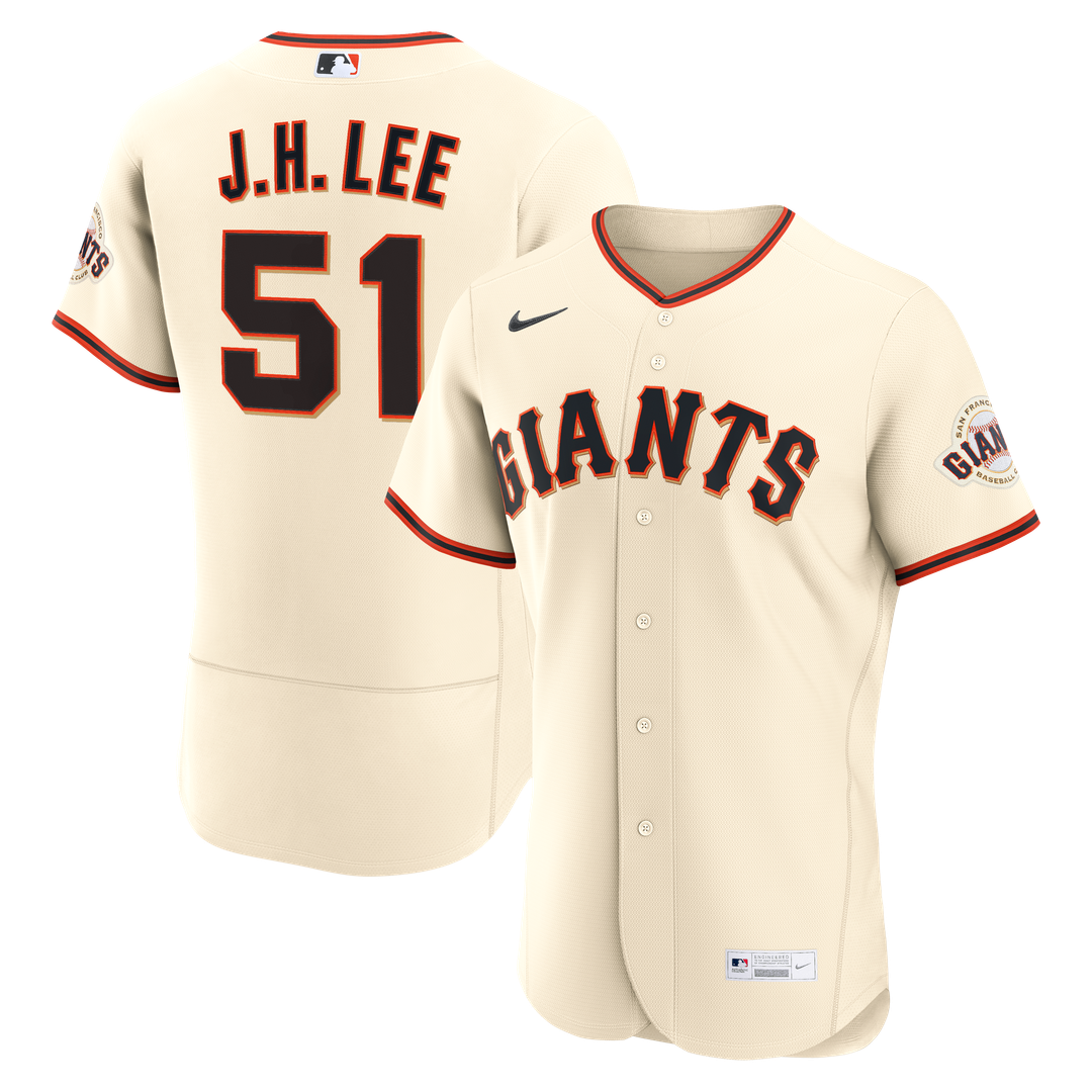 San Francisco Giants Jung Hoo Lee Home Authentic Jersey - Cream