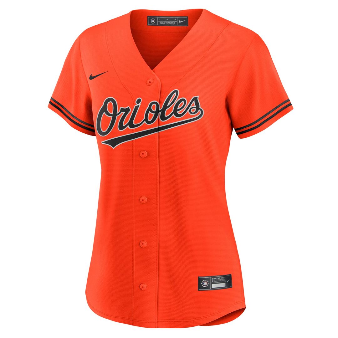 Baltimore Orioles Adley Rutschman Women's Alternate Replica Jersey - Orange