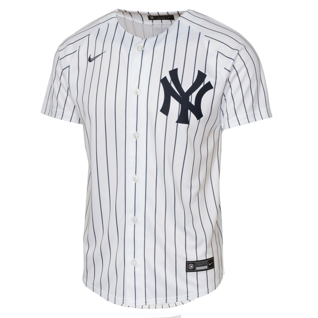 New York Yankees Giancarlo Stanton Youth Home Limited Jersey - White