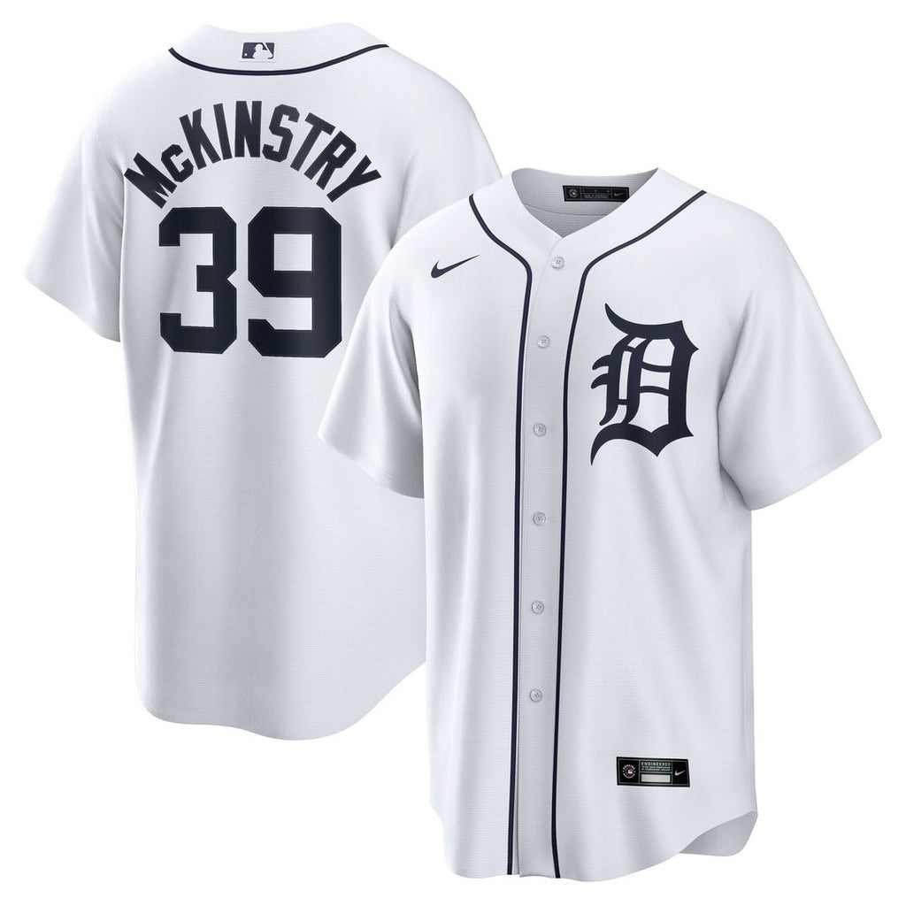 Detroit Tigers Zach McKinstry Home Replica Jersey - White