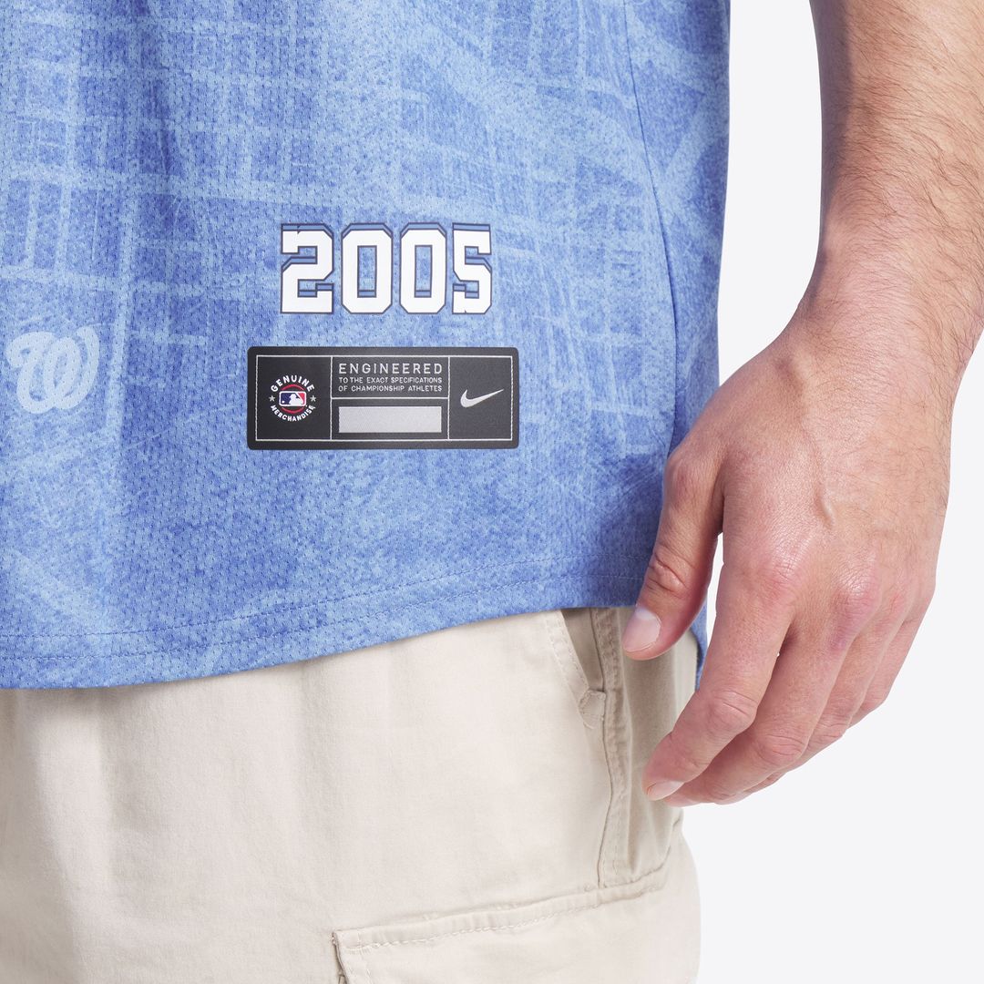 Washington Nationals 2025 City Connect Limited Jersey - Blue