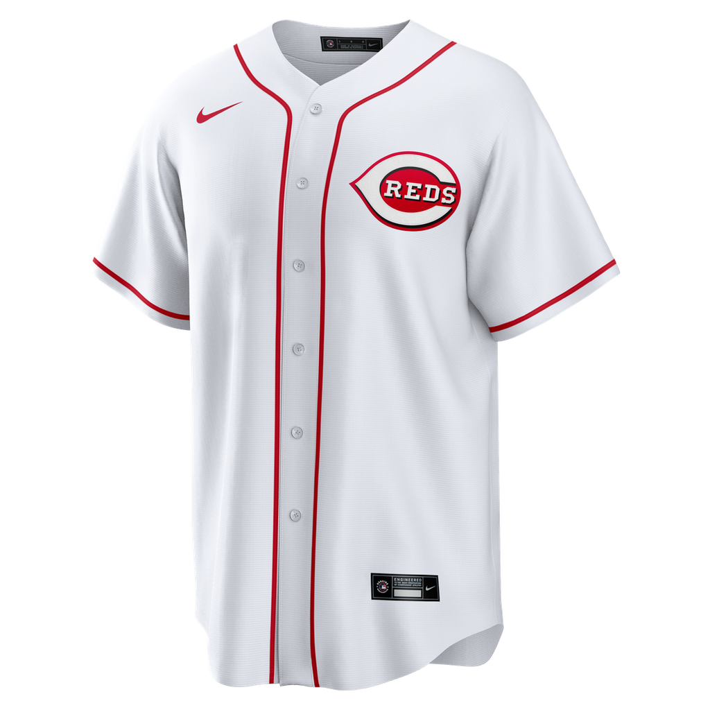 Cincinnati Reds Ken Griffey Jr. Home Retired Replica Jersey - White