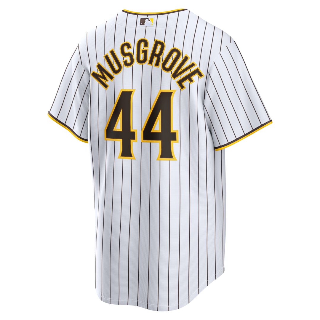 San Diego Padres Joe Musgrove Home Replica Jersey - White