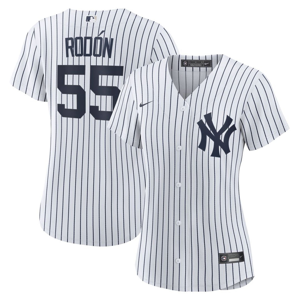 New York Yankees Carlos Rodon Women's Home Replica Jersey - White
