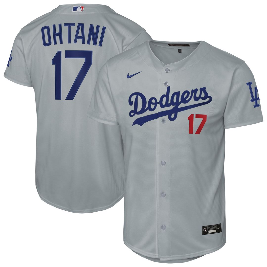 Los Angeles Dodgers Shohei Ohtani Youth Home Stadium Jersey - White