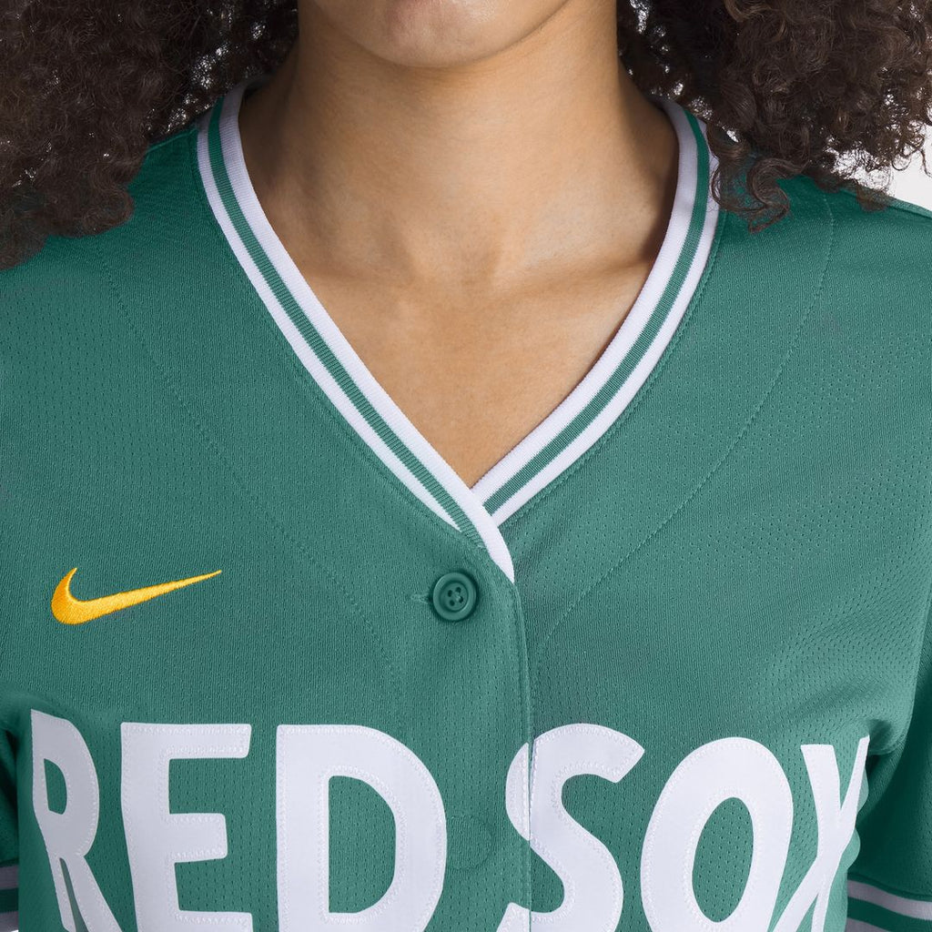Boston Red Sox David Ortiz Women's 2025 City Connect Limited Retired Player Jersey - Green