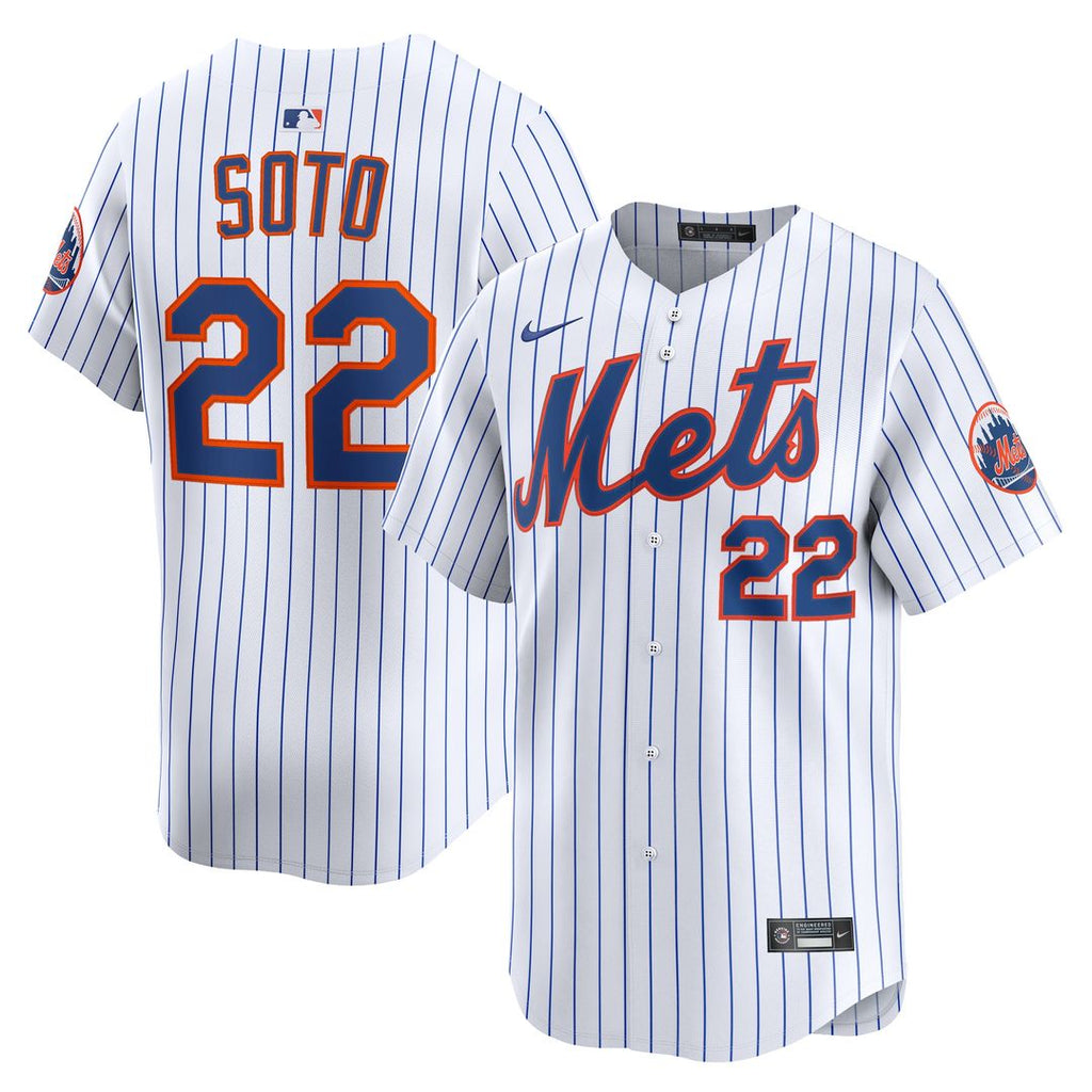 New York Mets Juan Soto Home Limited Jersey - White