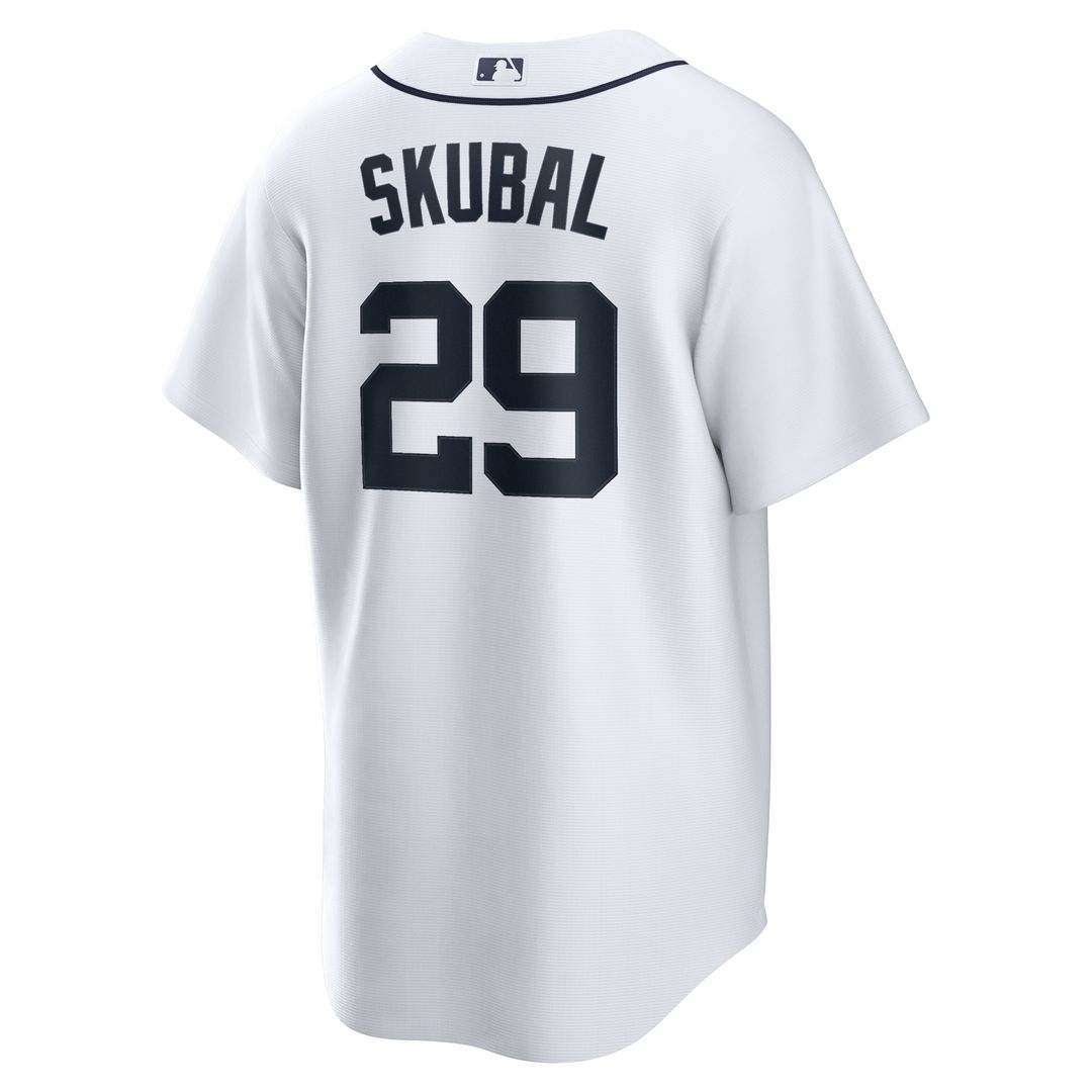 Detroit Tigers Tarik Skubal Home Replica Jersey - White